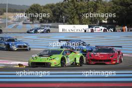 Michele Beretta (ITA), Andrea Piccini (ITA), Luca Stolz (DEU), Lamborghini Huracan GT3, GRT Grasser Racing Team 24-26.06.2016 Blancpain Endurance Series, Round 3, Paul Ricard, France