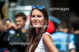 grid girl,  27-31.07.2016. Blancpain Endurance Series, Round 4, 24h Spa-Francorchamps, Belguim