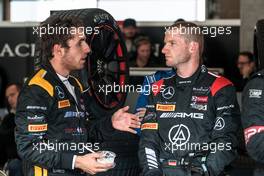 Black Falcon, Mercedes-AMG GT3: Daniel Juncadella; AMG-Team Black Falcon, Mercedes AMG-GT3: Maro Engel  27-31.07.2016. Blancpain Endurance Series, Round 4, 24h Spa-Francorchamps, Belguim