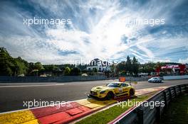 AMG-Team HTP Motorsport, Mercedes-AMG GT3: Maximilian Götz, Thomas Jäger, Gary Paffett 27-31.07.2016. Blancpain Endurance Series, Round 4, 24h Spa-Francorchamps, Belguim