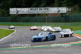 Black Falcon, Mercedes-AMG GT3: Abdulaziz Al Faisal, Daniel Juncadella, Oliver Morley, Miguel Toril 27-31.07.2016. Blancpain Endurance Series, Round 4, 24h Spa-Francorchamps, Belguim