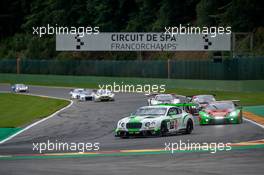 Team Parker Racing, Bentley Continental GT3:  Tom Onslow-Cole, Ian Loggie, Callum Macleod, Andy Meyrick 27-31.07.2016. Blancpain Endurance Series, Round 4, 24h Spa-Francorchamps, Belguim