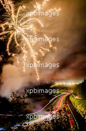 Ambience, landscape, firework  27-31.07.2016. Blancpain Endurance Series, Round 4, 24h Spa-Francorchamps, Belguim