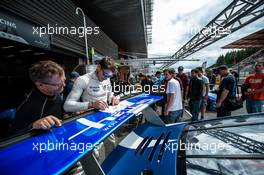 Attempto Racing, Lamborghini Huracan GT3: Fabio Babini, Patric Niederhauser, Daniel Zampieri 27-31.07.2016. Blancpain Endurance Series, Round 4, 24h Spa-Francorchamps, Belguim