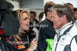 TV moderator Blancpain Endurance Series 27-31.07.2016. Blancpain Endurance Series, Round 4, 24h Spa-Francorchamps, Belguim