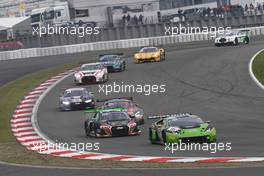 Rolf Ineichen (CHE), Christian Engelhart (DEU), Mirko Bortolotti (ITA), Lamborghini Huracan GT3, GRT Grasser Racing Team 17-18.09.2016 Blancpain Endurance Series, Round 5, Nurburgring, Germany