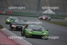 Jeroen Bleekemolen (NDL), Stefan Rosina (SVK), Lamborghini Huracan GT3, GRT Grasser Racing Team 08-10.04.2016 Blancpain Sprint Series, Round 1, Misano, Italy.