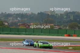 Nicolas Pohler (DEU), Mirko Bortolotti (ITA), Lamborghini Huracan GT3, GRT Grasser Racing Team 08-10.04.2016 Blancpain Sprint Series, Round 1,, Misano , Italy