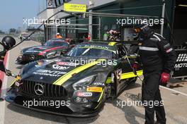 Clemens Schmid (AUT), Jazeman Jafaar (MAL), Mercedes-AMG GT3, HTP Motorsport 08-10.04.2016 Blancpain Sprint Series, Round 1,, Misano , Italy