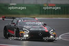 Maximilian Buhk (DEU), Dominik Baumann (DEU), Mercedes-AMG GT3, HTP Motorsport 08-10.04.2016 Blancpain Sprint Series, Round 1, Misano, Italy.