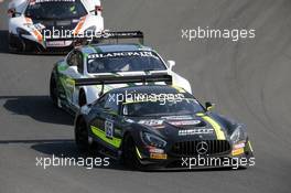 08.05.2016 - Race 2, Clemens Schmid -  Jazeman Jaafar, Mercedes-AMG GT3, HTP Motorsport 08.05.2016 Blancpain Sprint Series, Round 2, Brands Hatch, United Kingdom