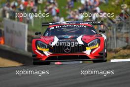 08.05.2016 - Race 1, Tristan Vautier  - Felix Rosenqvist , Mercedes-AMG GT3, AKKA ASP 08.05.2016 Blancpain Sprint Series, Round 2, Brands Hatch, United Kingdom