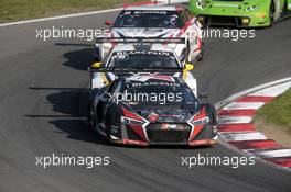 08.05.2016 - Race 2, Frederic Vervisch - Laurens Vanthoor, Audi R8 LMS, Belgian Audi Club Team WRT 08.05.2016 Blancpain Sprint Series, Round 2, Brands Hatch, United Kingdom