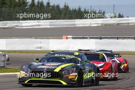 Race 1,  Clemens Schmid  - Jazeman Jaafar Mercedes-AMG GT3, HTP Motorsport 02.07.2016. Blancpain Sprint Series, Rd 3, Nurburgring, Germany, Saturday.