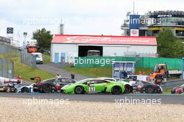 Race 1,  Mirko Bortolotti  - Nicolas Pohler Lamborghini Huracan GT3, GRT Grasser Racing Team 02.07.2016. Blancpain Sprint Series, Rd 3, Nurburgring, Germany, Saturday.