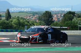 Stuart Leonard (GBR), Michael Meadows (GBR), Audi R8 LMS, Belgian Audi Club Team WRT 26-28.08.2016. Blancpain Sprint Series, Rd 4, Budapest, Hungary.