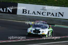 Vincent Abril (MCO), Steven Kane (GBR), Bentley Continental GT3, Bentley Team M-Sport 26-28.08.2016. Blancpain Sprint Series, Rd 4, Budapest, Hungary.