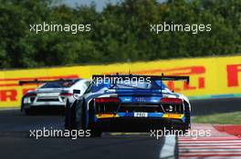 Niki Mayr-Melnhof (AUT), Markus Winkelhock (DEU), Audi R8 LMS, Phoenix Racing 26-28.08.2016. Blancpain Sprint Series, Rd 4, Budapest, Hungary.