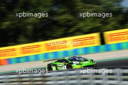Michele Beretta (ITA), Luca Stolz (DEU), Lamborghini Huracan GT3, GRT Grasser Racing Team 26-28.08.2016. Blancpain Sprint Series, Rd 4, Budapest, Hungary.