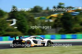 Martin Plowman (GBR), CÃ´me Ledogar (FRA), McLaren 650 S GT3, Garage 59 26-28.08.2016. Blancpain Sprint Series, Rd 4, Budapest, Hungary.