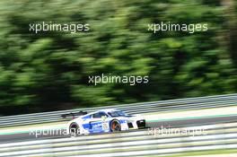 Mike Parisy (FRA), Christopher Haase (DEU), Audi R8 LMS, Sainteloc Racing 26-28.08.2016. Blancpain Sprint Series, Rd 4, Budapest, Hungary.