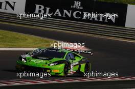 Mirko Bortolotti (ITA), Nicolas Pohler (DEU), Lamborghini Huracan GT3, GRT Grasser Racing Team 26-28.08.2016. Blancpain Sprint Series, Rd 4, Budapest, Hungary.