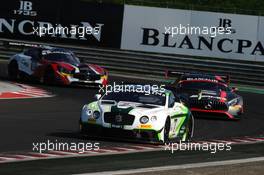 Maxime Soulet (BEL), Andy Soucek (ESP), Bentley Continental GT3, Bentley Team M-Sport 26-28.08.2016. Blancpain Sprint Series, Rd 4, Budapest, Hungary.
