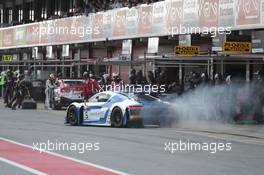 02.10.2016 - Race, Nicolaj MollerMadsen  -  Alessio Picariello Audi R8 LMS, Phoenix Racing 01-02.10.2016 Blancpain Sprint Series, Round 5, Circuit de Cataluna, Barcelona, Spain