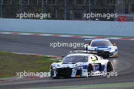 02.10.2016 - Race, Mike Parisy  - Marco Bonanomi Audi R8 LMS, Sainteloc Racing 01-02.10.2016 Blancpain Sprint Series, Round 5, Circuit de Cataluna, Barcelona, Spain