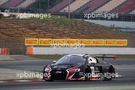 02.10.2016 - Race, Enzo Ide  - Robin Frijns Audi R8 LMS, Belgian Audi Club Team WRT 01-02.10.2016 Blancpain Sprint Series, Round 5, Circuit de Cataluna, Barcelona, Spain