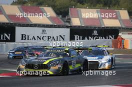 02.10.2016 - Race, Clemens Schmid -  Jazeman Jaafar MAL Mercedes-AMG GT3, HTP Motorsport 01-02.10.2016 Blancpain Sprint Series, Round 5, Circuit de Cataluna, Barcelona, Spain