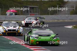 02.10.2016 - Race, Michele Beretta  - Luca Stolz Lamborghini Huracan GT3, GRT Grasser Racing Team 01-02.10.2016 Blancpain Sprint Series, Round 5, Circuit de Cataluna, Barcelona, Spain