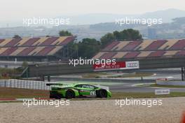 01.10.2016 -  Mirko Bortolotti  - Nicolas Pohler Lamborghini Huracan GT3, GRT Grasser Racing Team 01-02.10.2016 Blancpain Sprint Series, Round 5, Circuit de Cataluna, Barcelona, Spain