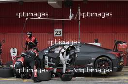 02.10.2016 - Race, Enzo Ide  - Robin Frijns Audi R8 LMS, Belgian Audi Club Team WRT 01-02.10.2016 Blancpain Sprint Series, Round 5, Circuit de Cataluna, Barcelona, Spain