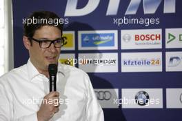 Press Conference: Florian Zitzelsperger (GER) ITR Board of Communiaction, Marketing and Organisation. 05.05.2016, DTM Round 1, Hockenheimring, Germany, Friday.