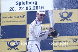 Podium: Marco Wittmann (GER) BMW Team RMG, BMW M4 DTM. 21.05.2016, DTM Round 2, Spielberg, Austria, Race 1, Saturday.