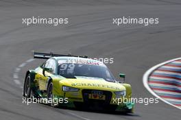 Mike Rockenfeller (GER) Audi Sport Team Phoenix, Audi RS 5 DTM. 04.06.2016, DTM Round 3, Lausitzring, Germany, Free Practice, Saturday.