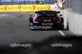 Marco Wittmann (GER) BMW Team RMG, BMW M4 DTM. 25.06.2016, DTM Round 3, Norisring, Germany, Free Practice, Saturday.