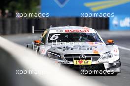 Robert Wickens (CAN) Mercedes-AMG Team HWA, Mercedes-AMG C63 DTM. 25.06.2016, DTM Round 3, Norisring, Germany, Free Practice, Saturday.