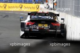 Timo Scheider (GER) Audi Sport Team Phoenix, Audi RS 5 DTM. 25.06.2016, DTM Round 3, Norisring, Germany, Free Practice, Saturday.