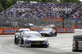 Paul Di Resta (GBR) Mercedes-AMG Team HWA, Mercedes-AMG C63 DTM. 25.06.2016, DTM Round 3, Norisring, Germany, Race 1, Saturday.