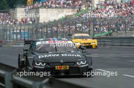 Bruno Spengler (CAN) BMW Team MTEK, BMW M4 DTM, Timo Glock (GER) BMW Team RMG, BMW M4 DTM,  26.06.2016, DTM Round 4, Norisring, Germany, Sunday.