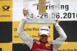 Podium: Race winner Nico Müller (SUI) Audi Sport Team Abt Sportsline, Audi RS 5 DTM 26.06.2016, DTM Round 4, Norisring, Germany, Race 2, Sunday.
