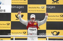 Podium: Race winner Nico Müller (SUI) Audi Sport Team Abt Sportsline, Audi RS 5 DTM. 26.06.2016, DTM Round 4, Norisring, Germany, Race 2, Sunday.