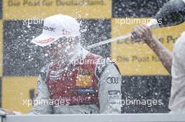 Podium: Nico Müller (SUI) Audi Sport Team Abt Sportsline, Audi RS 5 DTM 26.06.2016, DTM Round 4, Norisring, Germany, Race 2, Sunday.