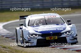 Maxime Martin (BEL) BMW Team RBM, BMW M4 DTM. 15.07.2016, DTM Round 5, Zandvoort, The Netherlands, Friday.