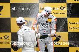 Podium: Robert Wickens (CAN) Mercedes-AMG Team HWA, Mercedes-AMG C63 DTM and Marco Wittmann (GER) BMW Team RMG, BMW M4 DTM. 16.07.2016, DTM Round 5, Zandvoort, The Netherlands, Saturday, Race 1.