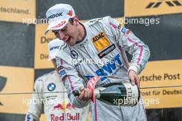 podium, Christian Vietoris (GER) Mercedes-AMG Team Mücke, Mercedes-AMG C63 DTM,  16.07.2016, DTM Round 5, Zandvoort, Netherland, Saturday.