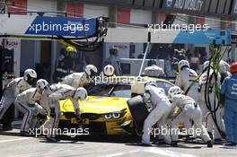 Pit stop Timo Glock (GER) BMW Team RMG, BMW M4 DTM. 17.07.2016, DTM Round 5, Zandvoort, The Netherlands, Saturday, Race 2.