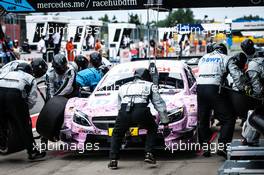 Christian Vietoris (GER) Mercedes-AMG Team Mücke, Mercedes-AMG C63 DTM. 19.08.2016, DTM Round 6, Moscow Raceway, Russia, Friday.